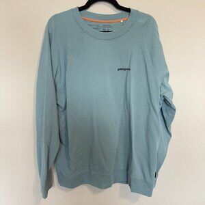 M's P-6 Logo Organic Crew Sweatshirt Size XL Color Teal